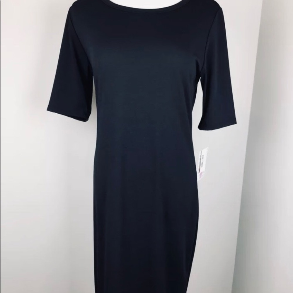 Lularoe Julia Black Noir Large- gorgeous!